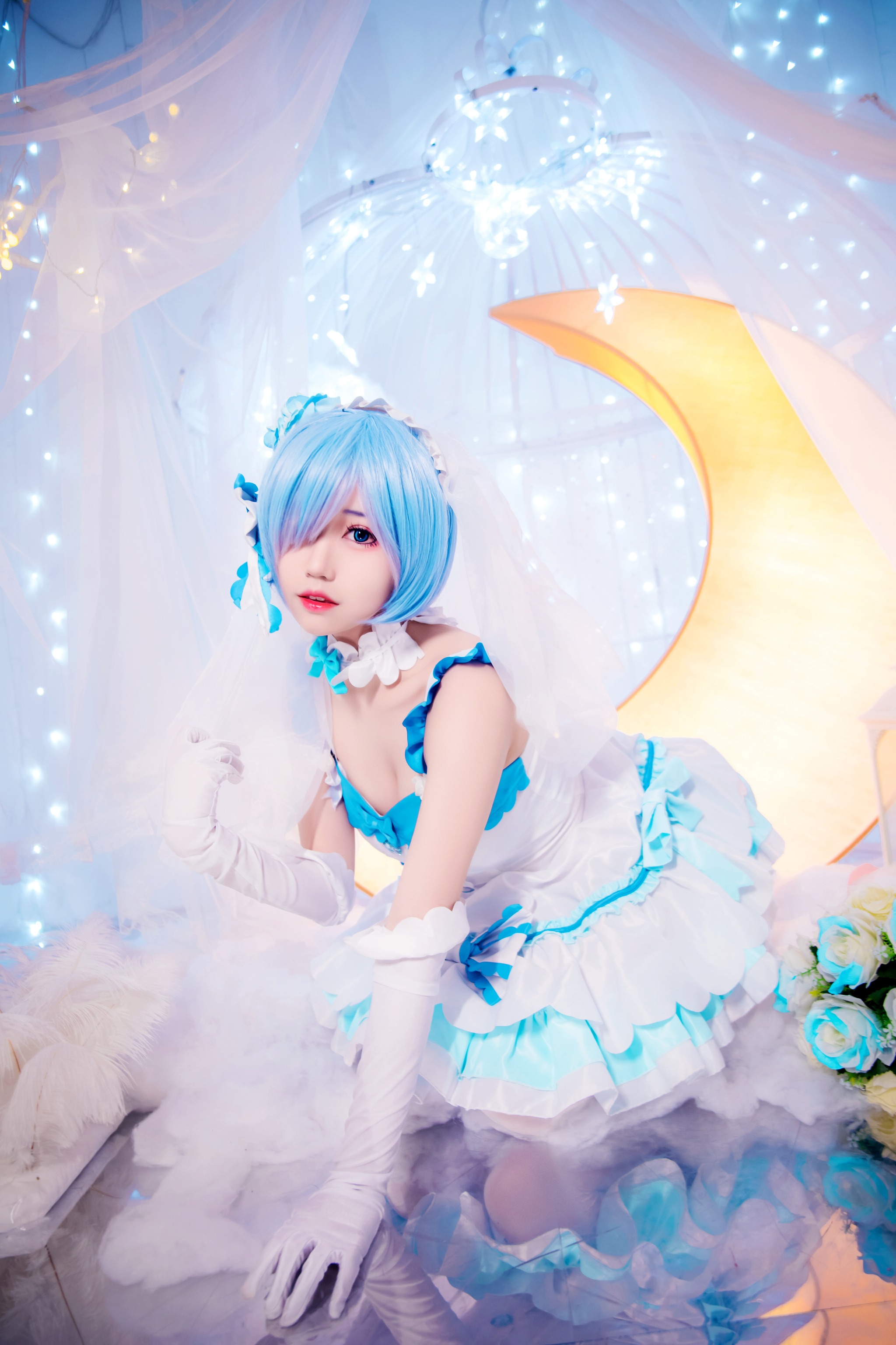 图片[1]-猫君君 – NO.026 _MaoJun 蕾姆花嫁[38P]-XikXak